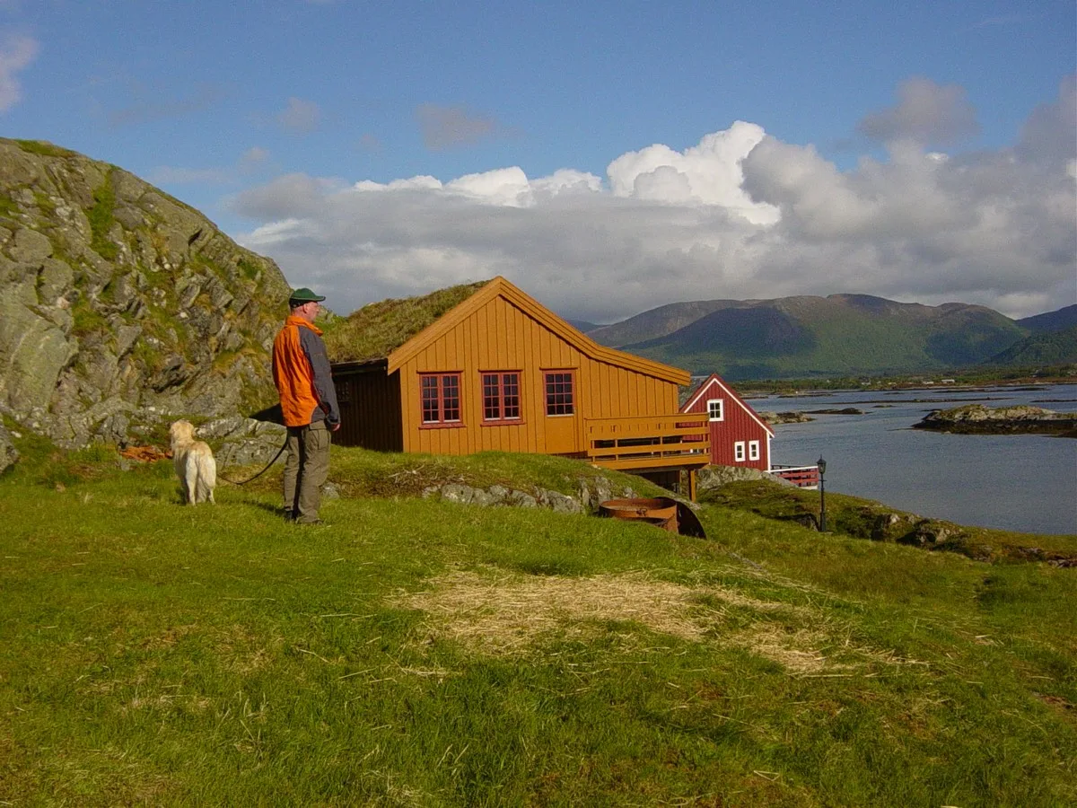 Ferienhaus mit Boot in Norwegen